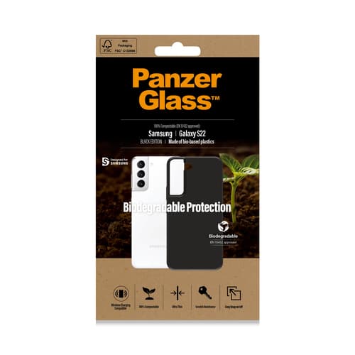 PanzerGlass 0374, Omslag, Samsung, Samsung - Galaxy S22, Svart