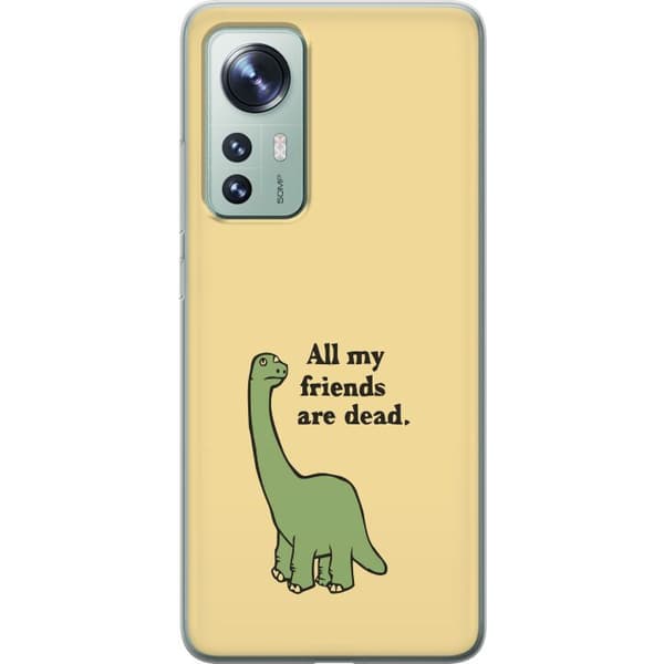 Xiaomi 12 Deksel / Mobildeksel - Dinosaurar