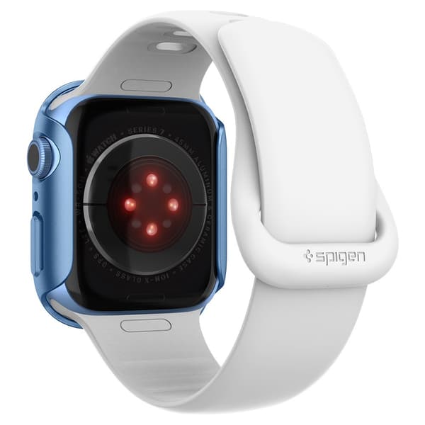 Spigen Apple Watch 45mm Cover Thin Fit Metallic Blue