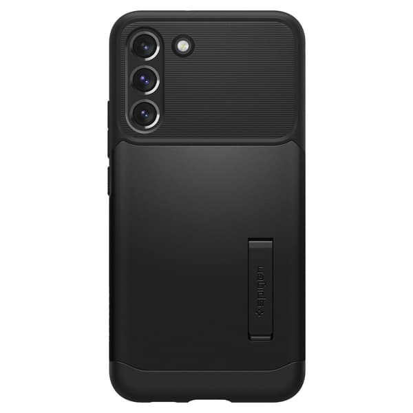 Spigen Samsung Galaxy S22 Plus Kuori Slim Armor Musta