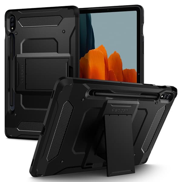 Spigen Samsung Galaxy Tab S7/Galaxy Tab S8 Cover Tough Armor Pro Sort