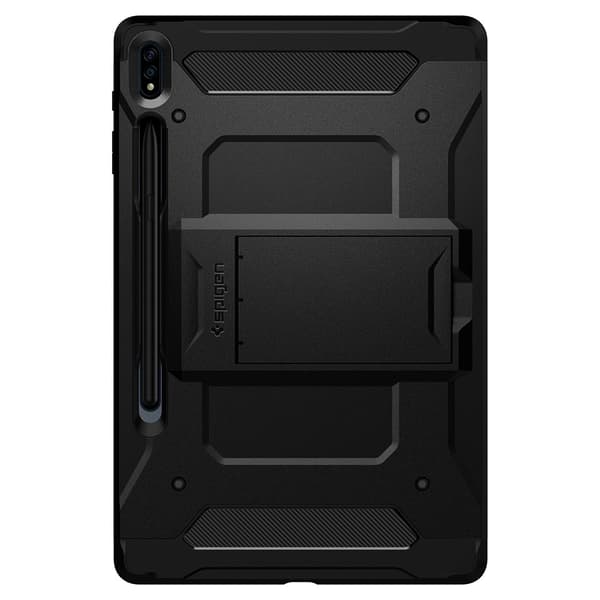 Spigen Samsung Galaxy Tab S7 Plus/Tab S8 Plus Kuori Tough Armor Pro Musta