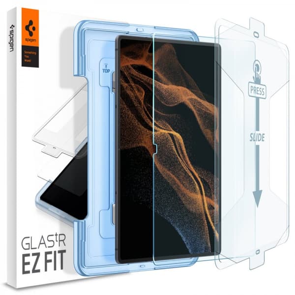 Spigen Samsung Galaxy Tab S8 Ultra Skærmbeskytter GLAS.tR EZ Fit