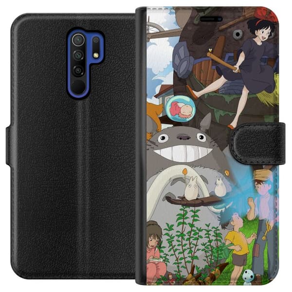Xiaomi Redmi 9 Lompakkokotelo Studio Ghibli
