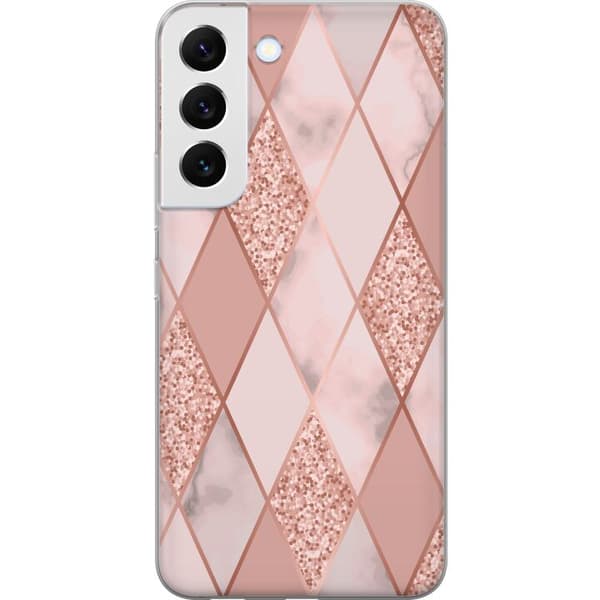Samsung Galaxy S22 5G Läpinäkyvä kuori Hieman Hienostunut
