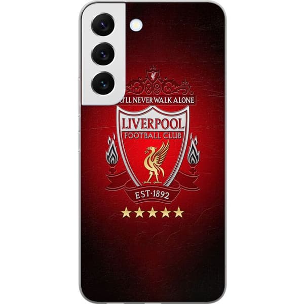 Samsung Galaxy S22 5G Gennemsigtig cover YNWA Liverpool