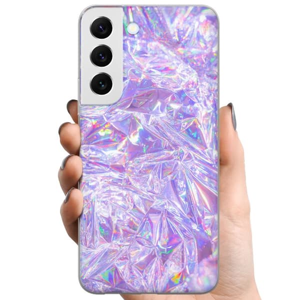 Samsung Galaxy S22 5G TPU Matkapuhelimen kuori Hologeeniset timantit