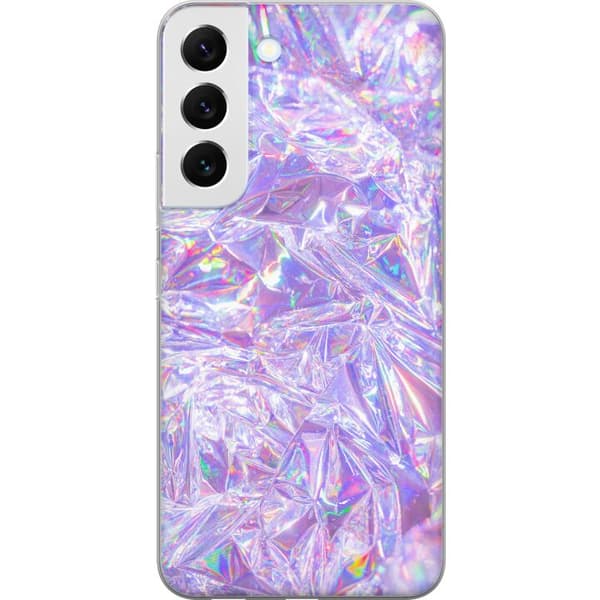 Samsung Galaxy S22+ 5G Läpinäkyvä kuori Hologeeniset timantit