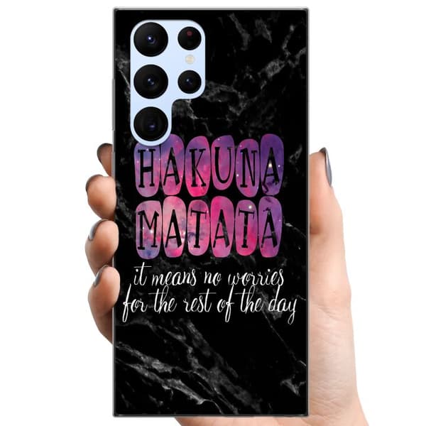 Samsung Galaxy S22 Ultra 5G TPU Matkapuhelimen kuori Ei hätää