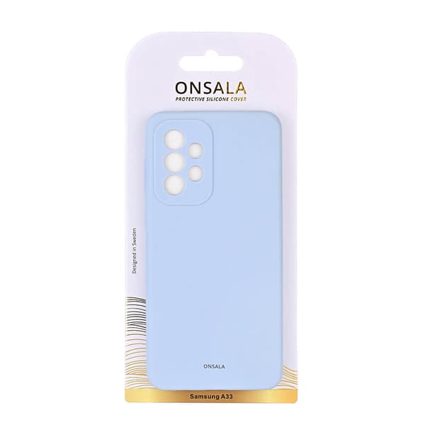Suojakuori Silikooni Light Blue - Samsung A33