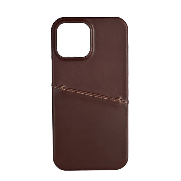 Cover Læder Brun - iPhone 13 Pro Max