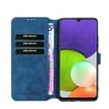 Miniatyrbillede 1 af 2: DG-Ming Wallet cover 3-kort Samsung Galaxy A21s - Blå