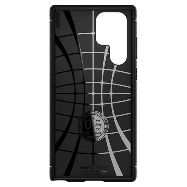 Spigen Rugged Armor skal Samsung Galaxy S22 Ultra - Svart
