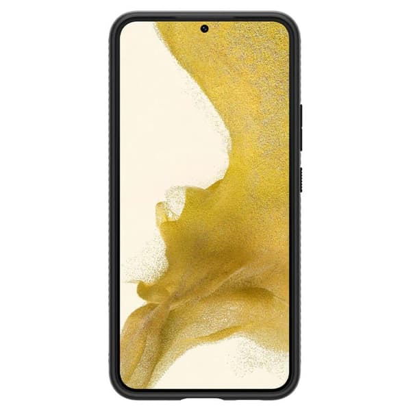 Spigen Liquid Air kuori Samsung Galaxy S22 - Musta