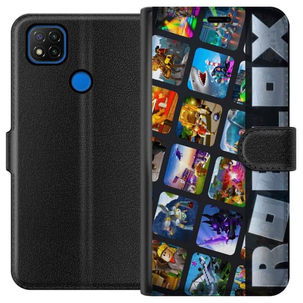 Xiaomi Redmi 9C Plånboksfodral Roblox