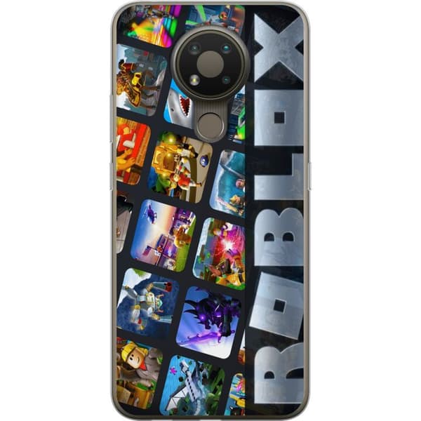 Nokia 3.4 Läpinäkyvä kuori Roblox