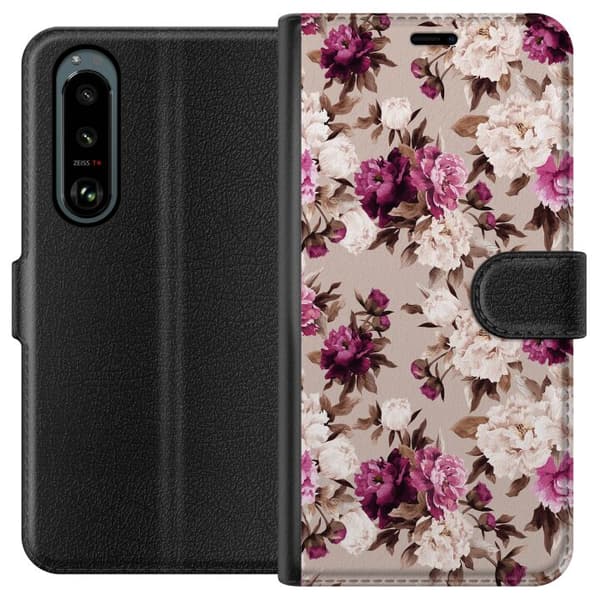 Sony Xperia 5 III Lommeboketui Blomster