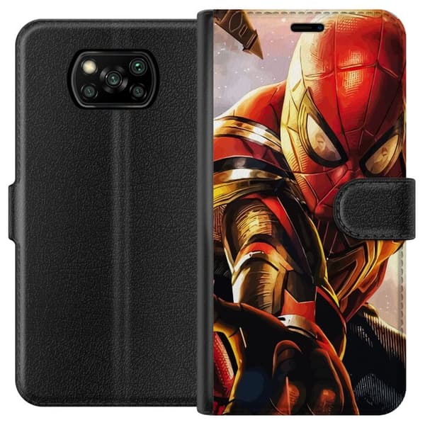 Xiaomi Poco X3 NFC Tegnebogsetui Spider Man: No Way Home