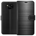 Miniatyrbillede 1 af 3: Xiaomi Poco X3 NFC Tegnebogsetui Børstet Metal