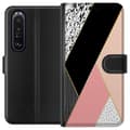 Miniatyrbillede 1 af 3: Sony Xperia 1 III Tegnebogsetui Mønster