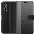 Miniatyrbilde 1 av 3: OnePlus Nord 2 5G Lommeboketui Sort & Grå Lær