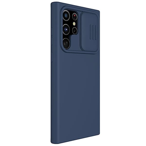 Nillkin Samsung Galaxy S22 Ultra Kuori CamShield Silky Sininen