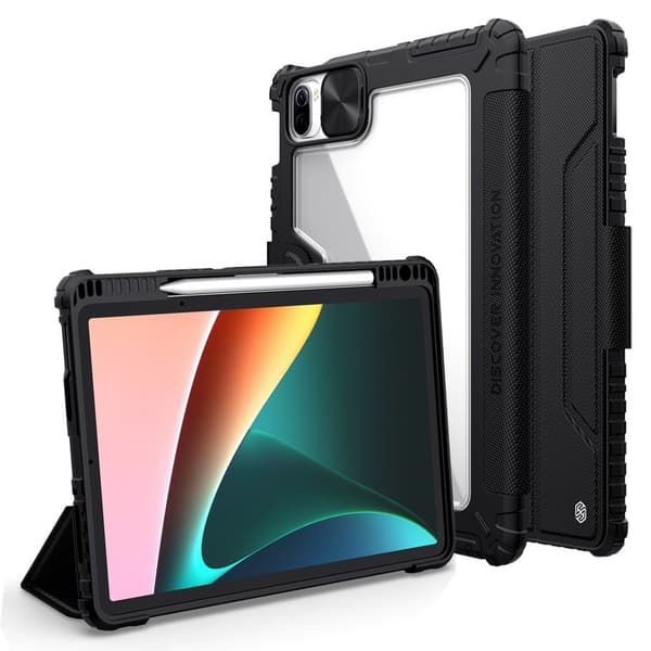 Nillkin Xiaomi Pad 5 Kotelo Bumper Case Musta