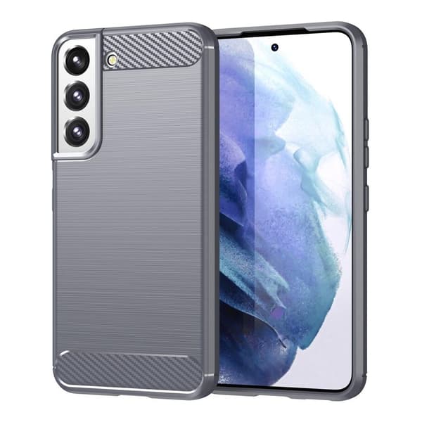 SKALO Samsung S22+ Armor Carbon Stødsikker TPU-cover