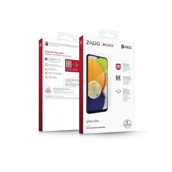 ZAGG InvisibleShield Samsung Galaxy A03/A03s Skärmskydd Glass Elite