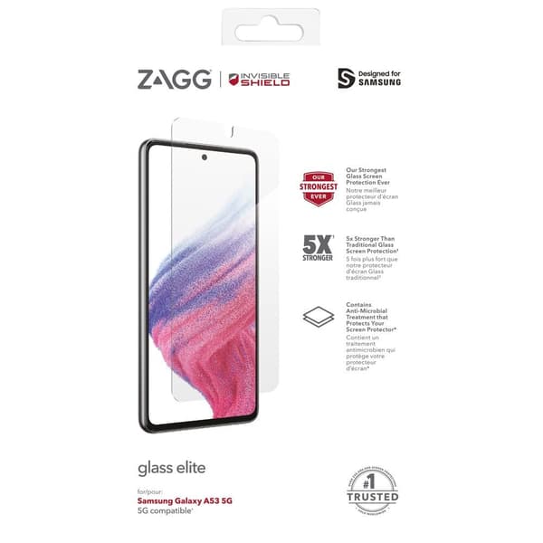 ZAGG InvisibleShield Samsung Galaxy A53 5G Näytönsuoja Glass Elite