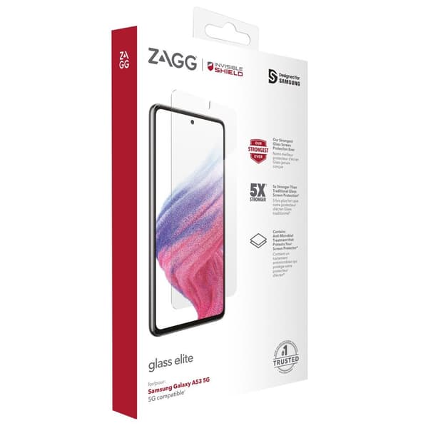 ZAGG InvisibleShield Samsung Galaxy A53 5G Näytönsuoja Glass Elite
