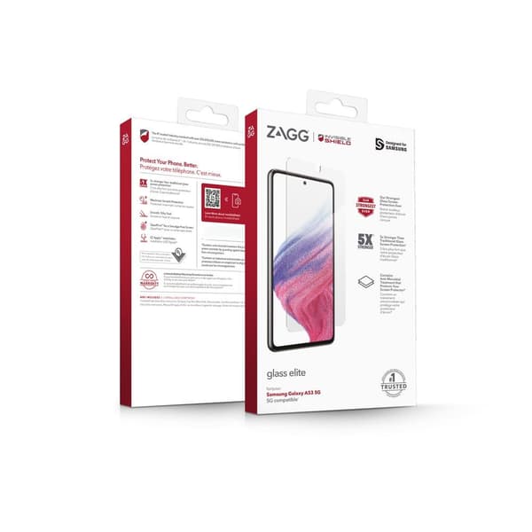 ZAGG InvisibleShield Samsung Galaxy A53 5G Näytönsuoja Glass Elite