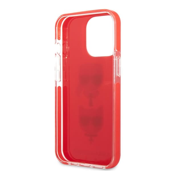 Karl Lagerfeld iPhone 13 Pro Skal Karl & Choupette Röd