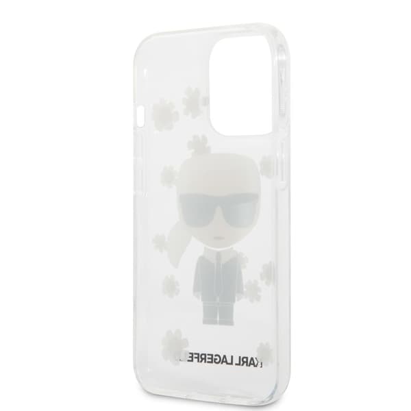 Karl Lagerfeld iPhone 13 Pro Skal Iconic Flower Transparent