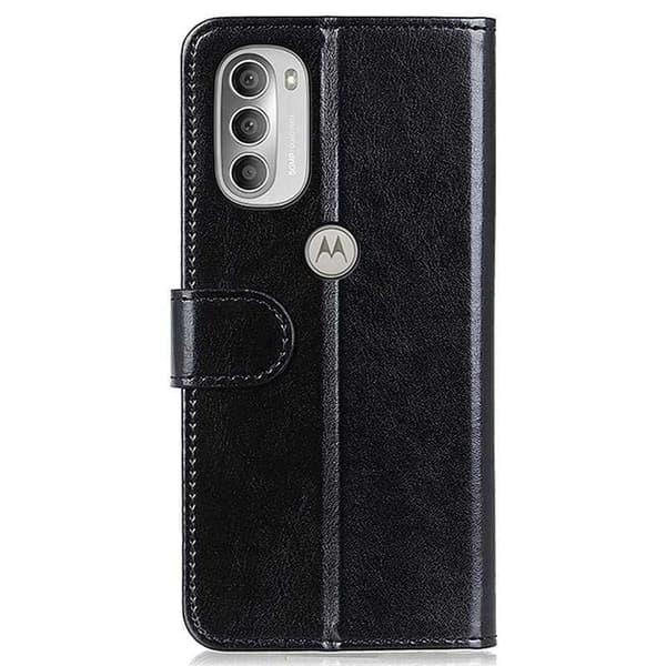 Motorola G51 Pung Etui PU Læder 4 RUMMET