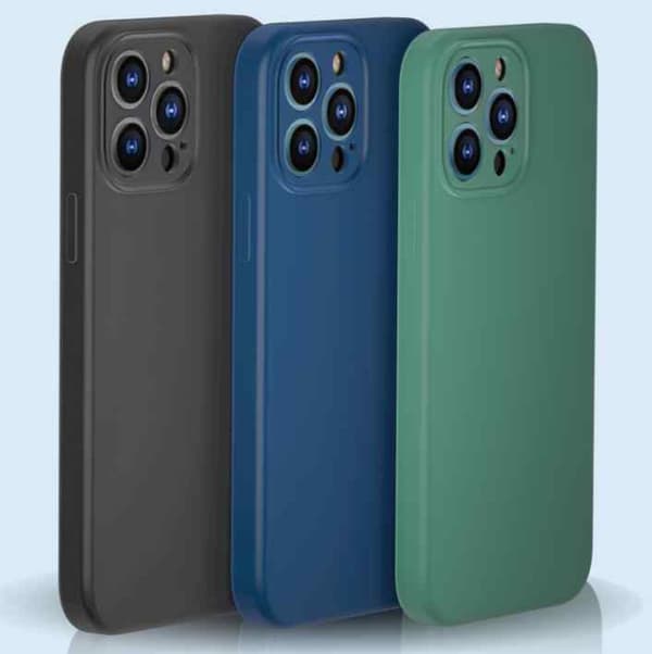iPhone 13 Pro Skal - Mikrofiber Silikon