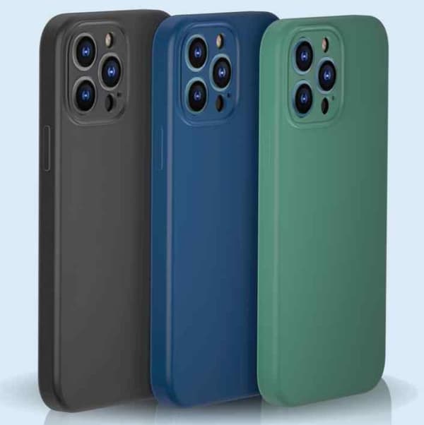 iPhone 13 Pro Skal - Mikrofiber Silikon