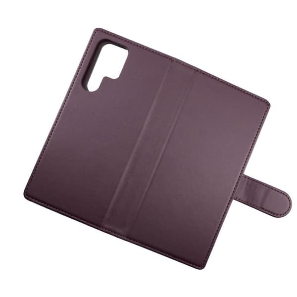 Samsung Galaxy S22 Ultra Plånboksfodral Magnet - Mörklila