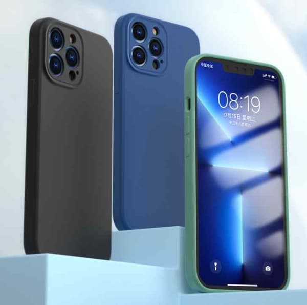 iPhone 13 Pro Max Skal - Mikrofiber Silikon