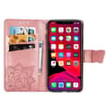 Pikkukuva 3 / 8: iPhone 11 Pro Max -lompakkokotelo PU-nahkainen 4-POCKET Motif Butterfly