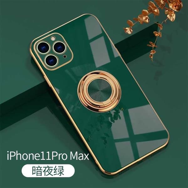 iPhone 11 Pro Max Elegant & Stöttåligt Skal med Ringhållare Flawless