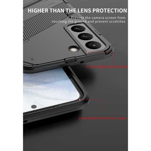 Samsung S22 Plus Stöttåligt Skal med Kickstand ThinArmor V2