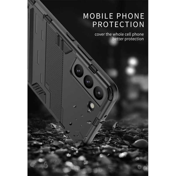 Samsung S22 Plus Stöttåligt Skal med Kickstand ThinArmor V2