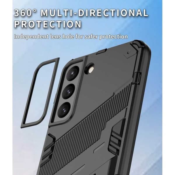 Samsung S22 Plus Stöttåligt Skal med Kickstand ThinArmor V2