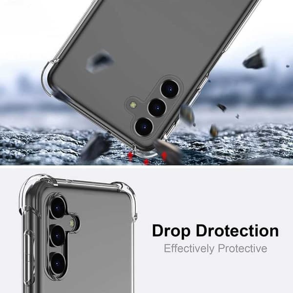 Samsung A13 5G / A04s stødabsorberende silikone Shell Shockr