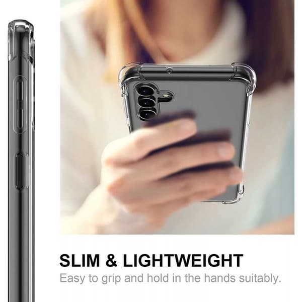 Samsung A13 5G / A04s stødabsorberende silikone Shell Shockr