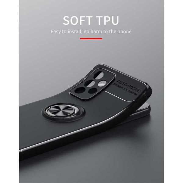 Samsung A33 5G Käytännöllinen iskunkestävä kotelo sormustelineellä V3