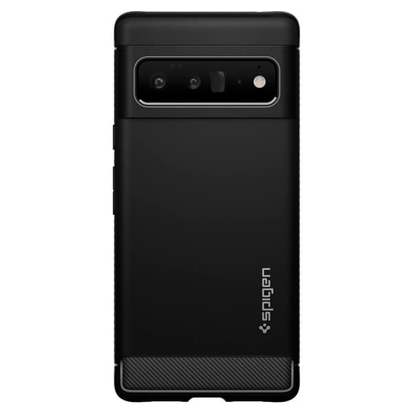 Spigen Google Pixel 6 Pro Cover Rugged Armor Matte Black