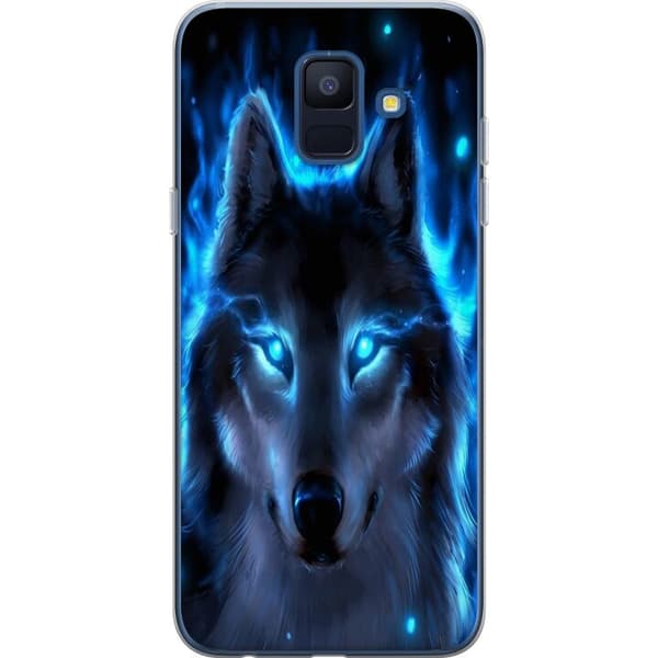 Samsung Galaxy A6 (2018) Genomskinligt Skal Varg