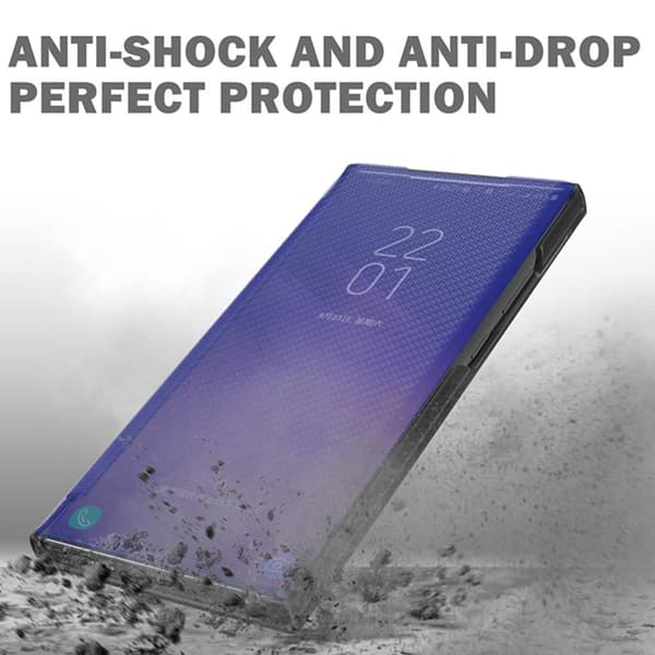 SKALO Samsung S22 Armored guards Carbon Fiber Etuie - Mørkeblå